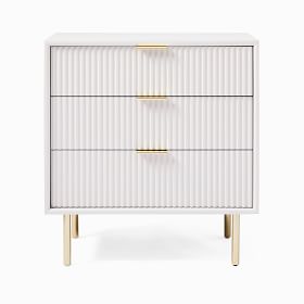 Quinn 28 Lacquer Storage Grand Nighstand Haze Antique Brass West Elm