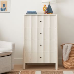 Scalloped Dresser Tall