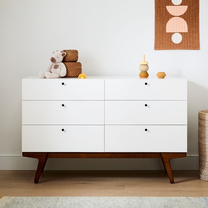 Kids Modern 6-Drawer Dresser (54&quot;)