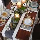 Center Stripe Cotton Table Runner