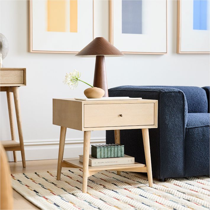 Mid Century Side Table 21.5