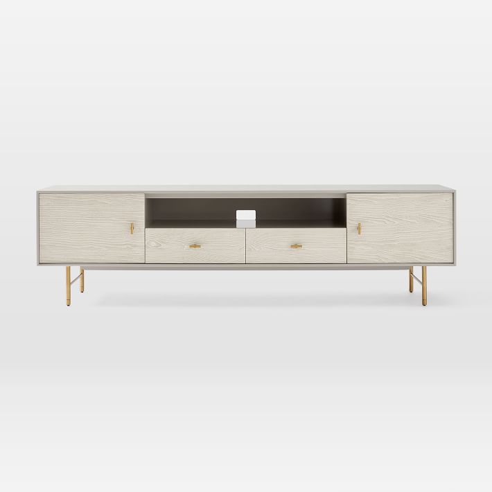 Lacquer media console discount