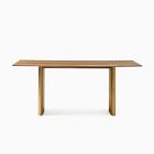 Anton Metal Plinth Dining Table (72&quot;, 86&quot;)