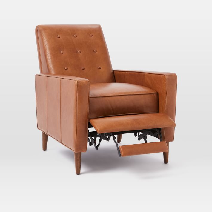 Recliner mid century modern sale