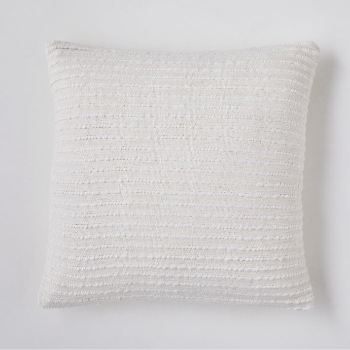 Soft Corded Pillow Cover & Insert - Neutral 24x24