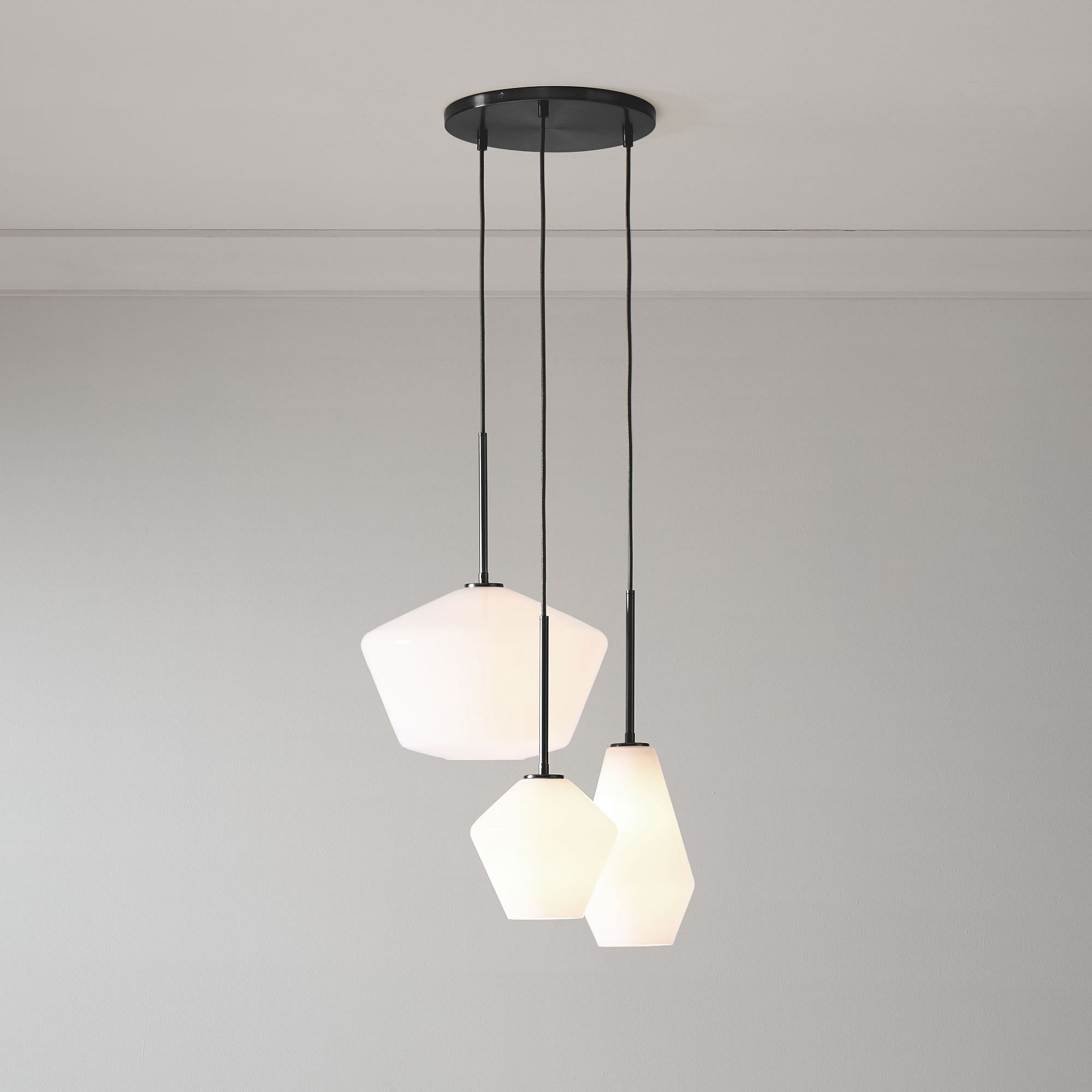 Sculptural -Light Geo Chandelier | West Elm