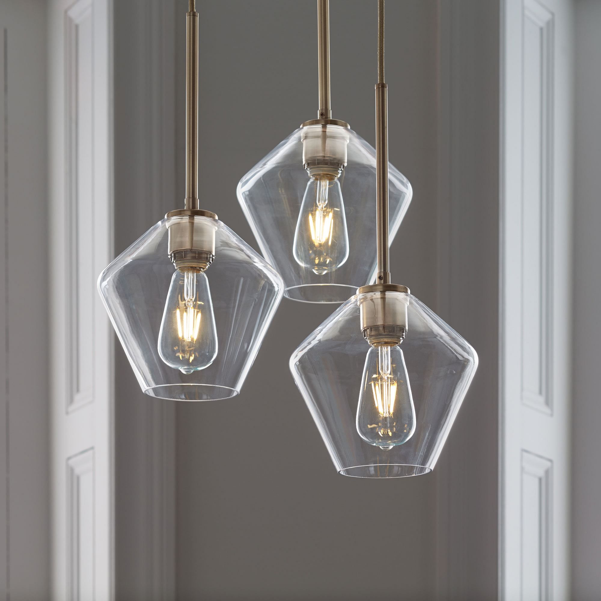 Sculptural -Light Geo Chandelier | West Elm