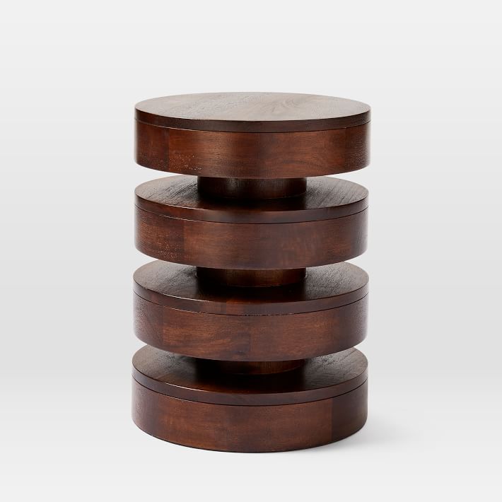 Floating Disks Side Table (13")