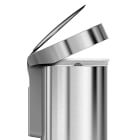 simplehuman 45L Semi-Round Liner Rim Sensor Trash Can