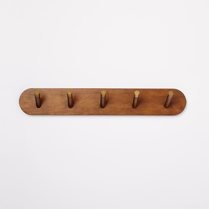 Mid Century Hook Rack Acorn Entryway Organization West Elm