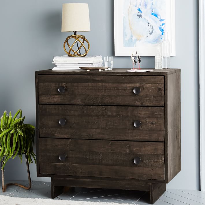 Emmerson&#174; Reclaimed Wood 3-Drawer Dresser - Chestnut