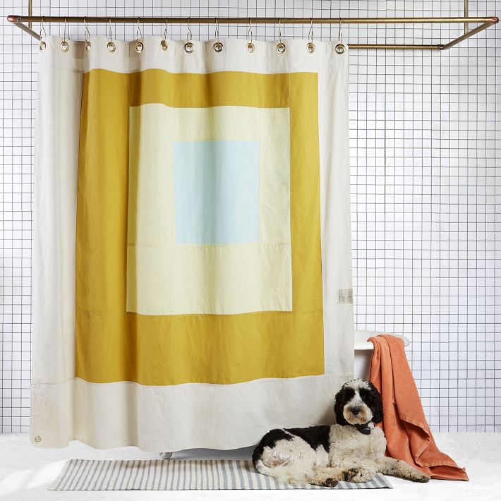 Quiet Town Marfa Shower Curtain Hesse West Elm