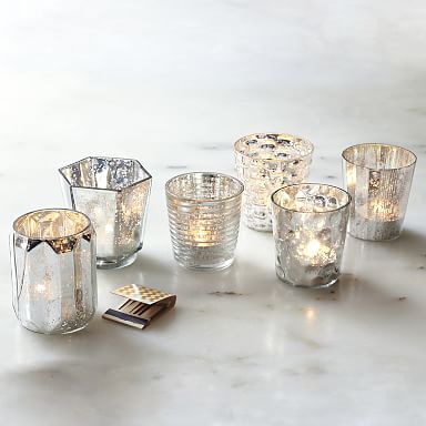 Mercury Tealight Holder (Set of 6)