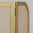 Deco Tri-Fold Fireplace Screen