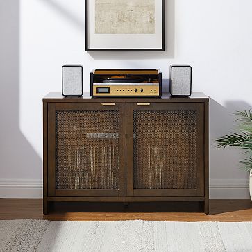 Crosley Kenji Record Storage Media Console West Elm