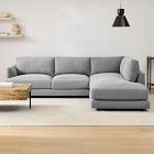 Haven 2-Piece Bumper Chaise Sectional (106&quot;&ndash;113&quot;)