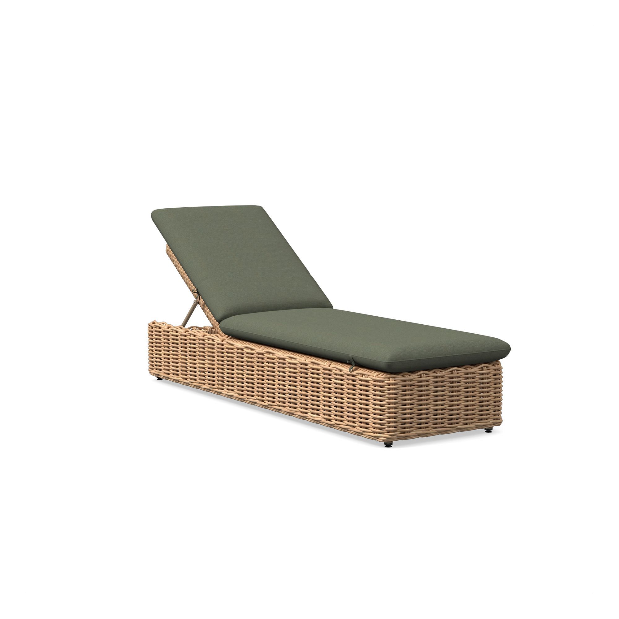 Westport Outdoor Chaise Lounge Cushion Covers | West Elm