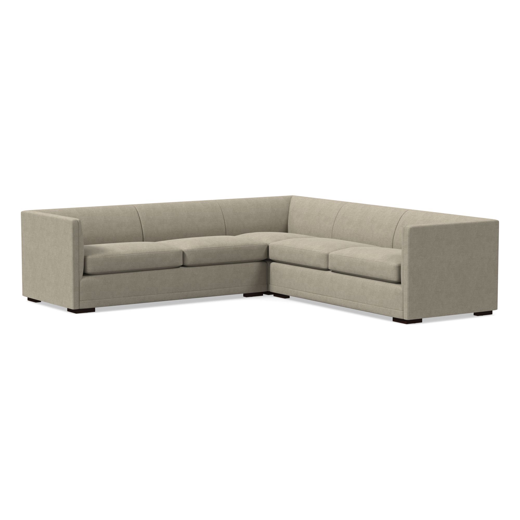 Pembroke 3-Piece L-Shaped Sectional (102.5") | West Elm