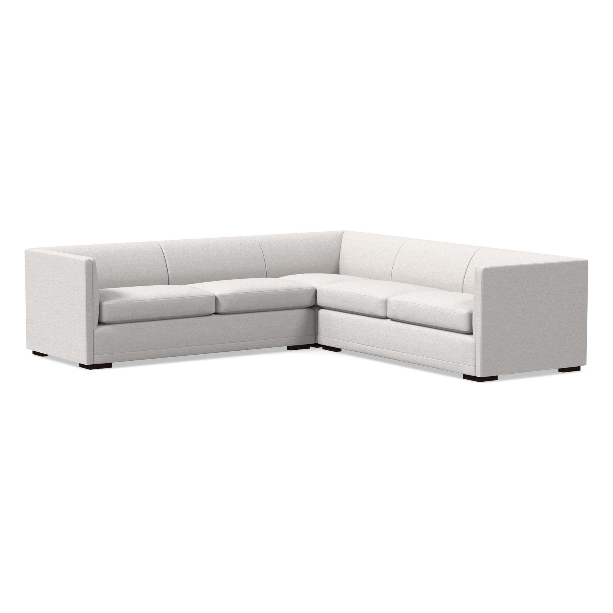 Pembroke 3-Piece L-Shaped Sectional (102.5") | West Elm