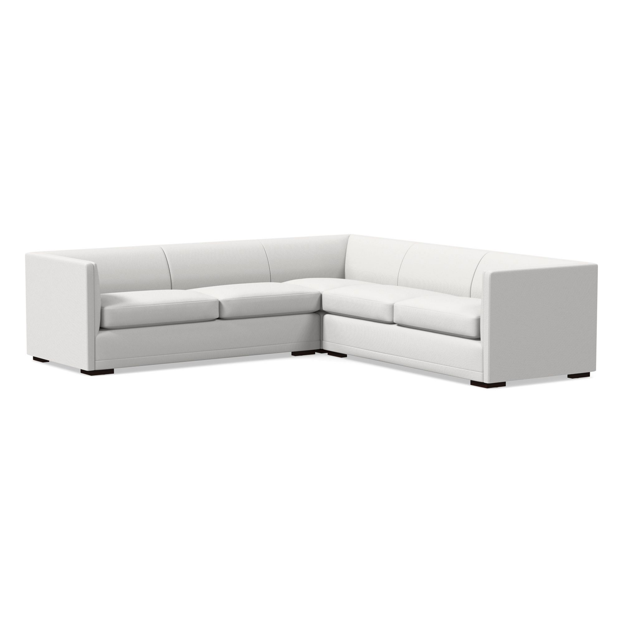 Pembroke 3-Piece L-Shaped Sectional (102.5") | West Elm