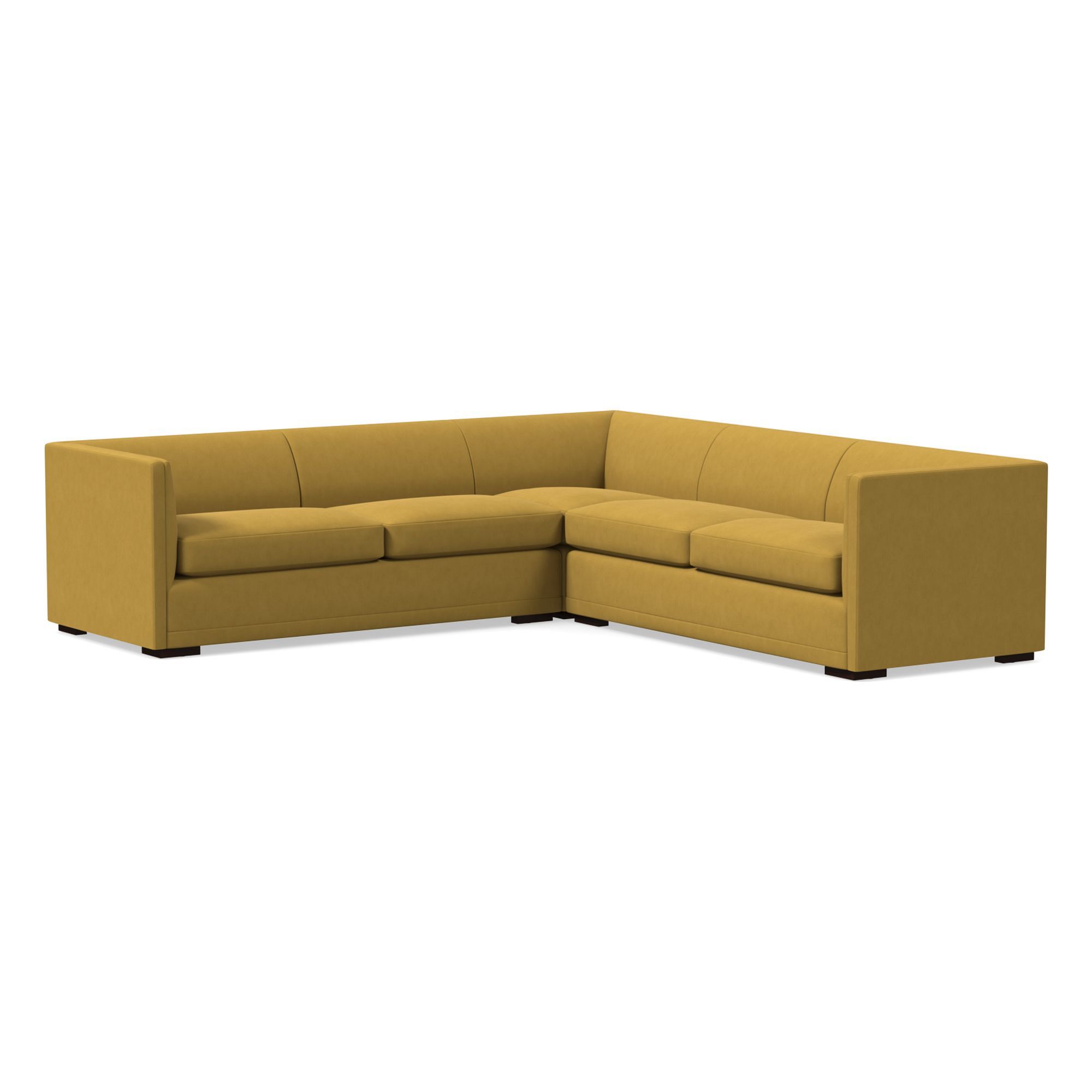 Pembroke 3-Piece L-Shaped Sectional (102.5") | West Elm