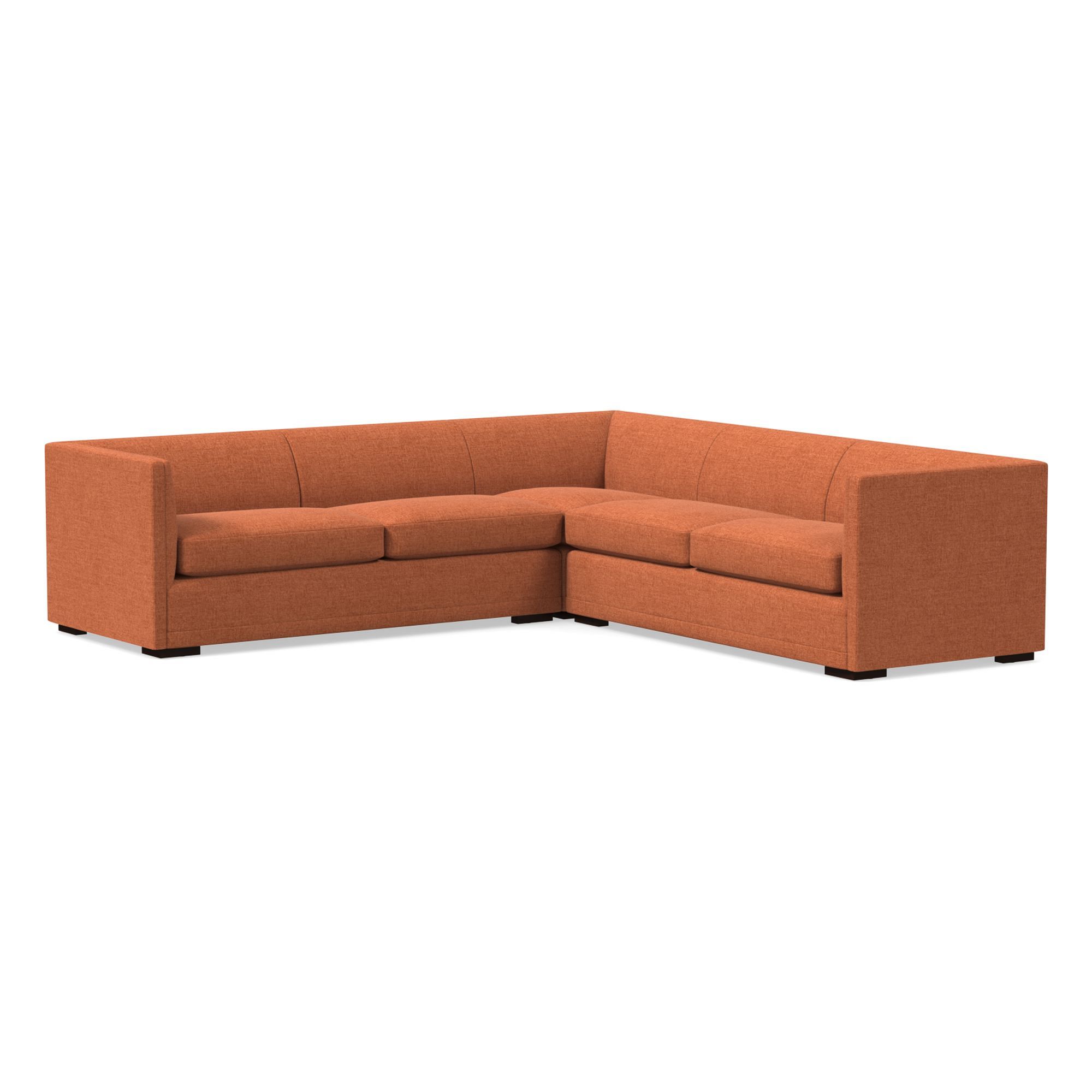 Pembroke 3-Piece L-Shaped Sectional (102.5") | West Elm