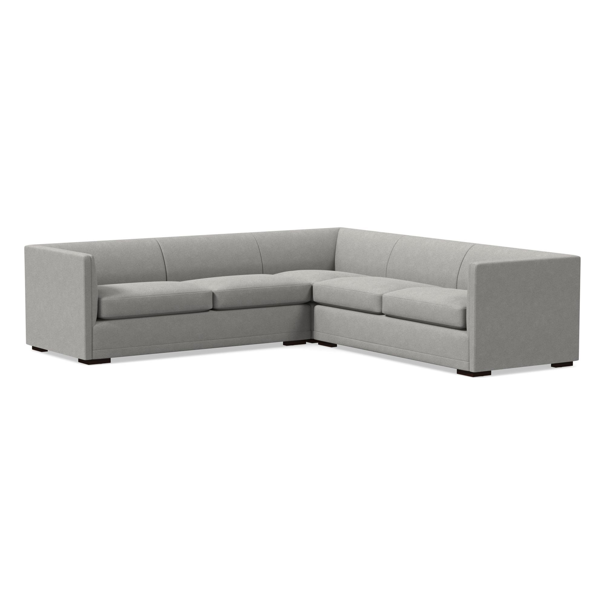 Pembroke 3-Piece L-Shaped Sectional (102.5") | West Elm