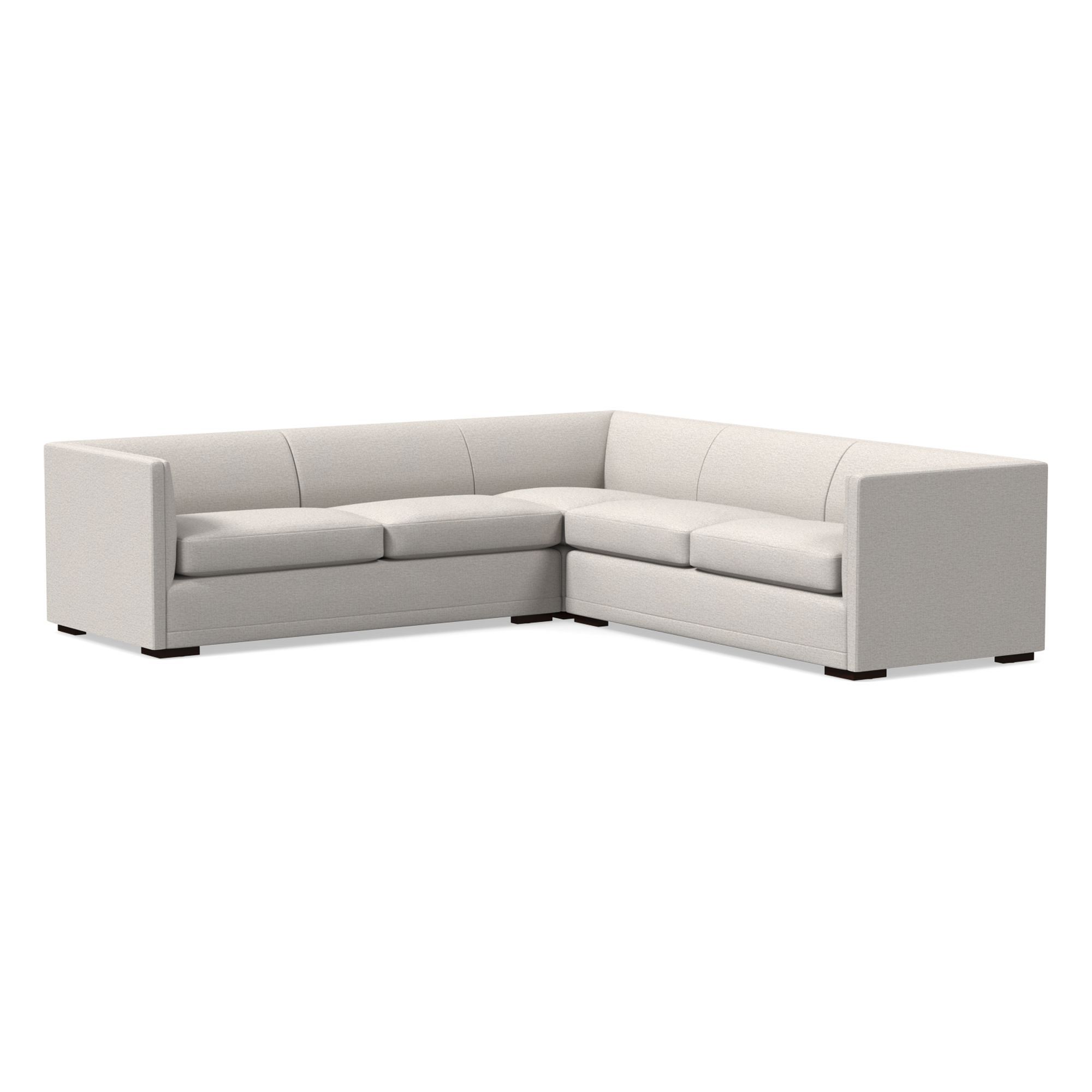 Pembroke 3-Piece L-Shaped Sectional (102.5") | West Elm