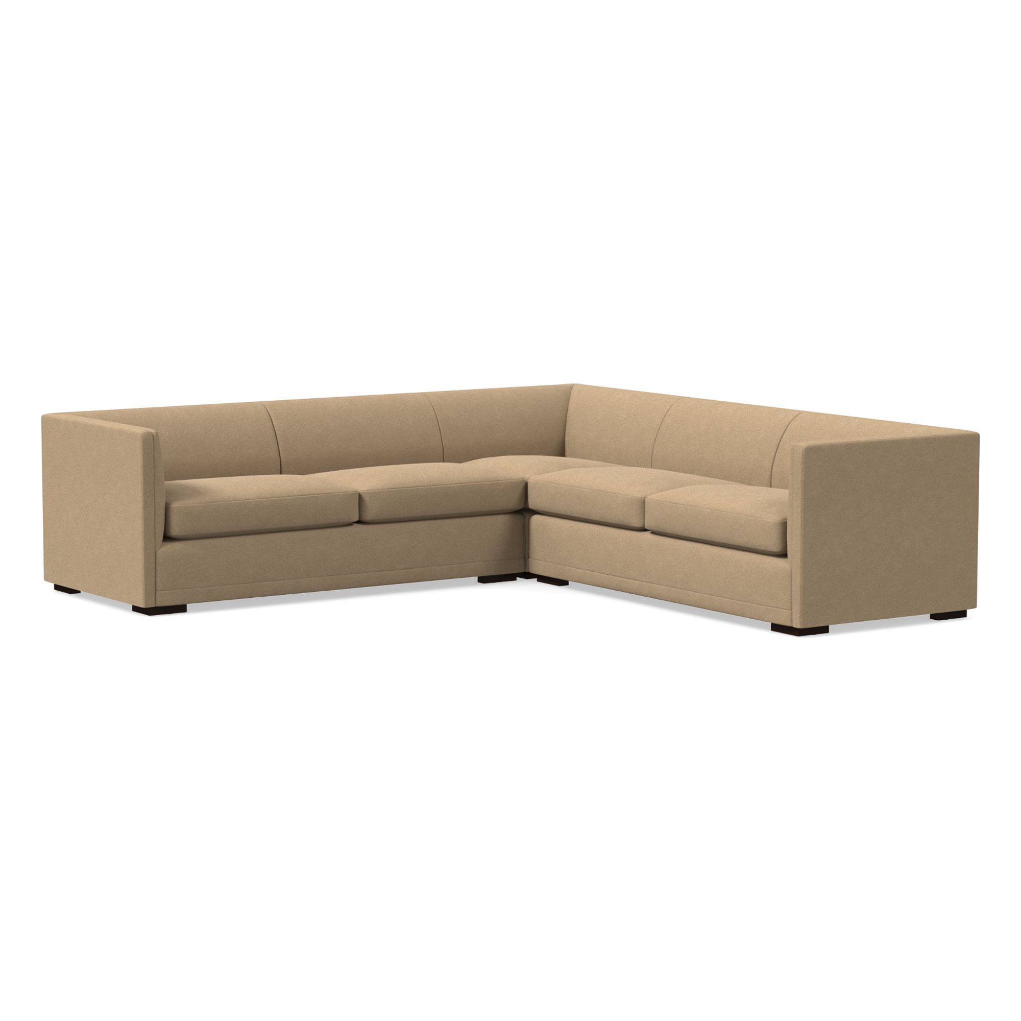 Pembroke 3-Piece L-Shaped Sectional (102.5") | West Elm