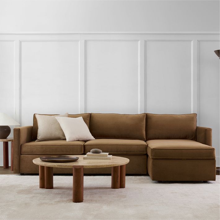 Harris 2-Piece Chaise Sectional w/ Storage (101"–111") | West Elm
