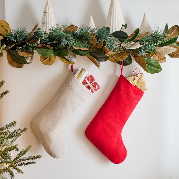 Neutral Linen Stockings