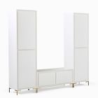 Nolan Entryway Closed Cabinets (2) &amp; Bench Set