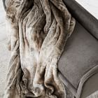 Faux Fur Ombre Throws