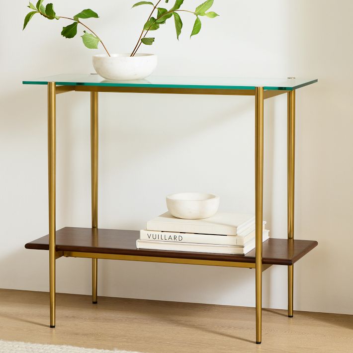 Mid Century Art Display Entry Console 34