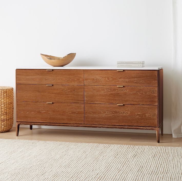 Parker 6-Drawer Dresser - Modern Wood Furniture