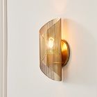 Curl Perforated Sconce