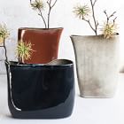 Pinched Glaze Vases