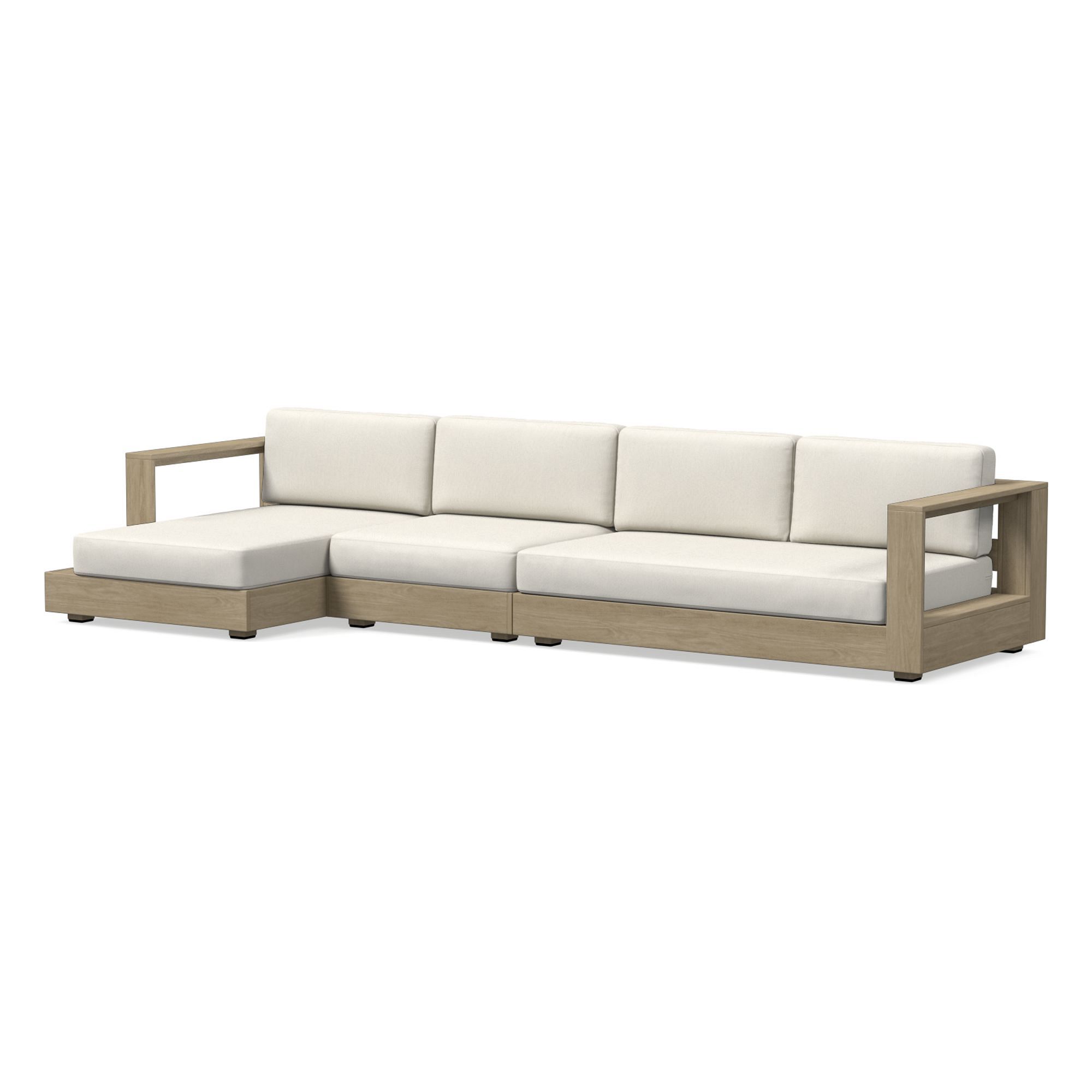 Telluride Outdoor -Piece Chaise Sectional Cushion Covers | West Elm