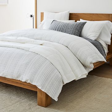 West Elm Duvet Cover & retailer Shams