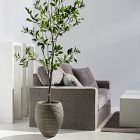 Faux Potted Laurel Tree w/ Planter