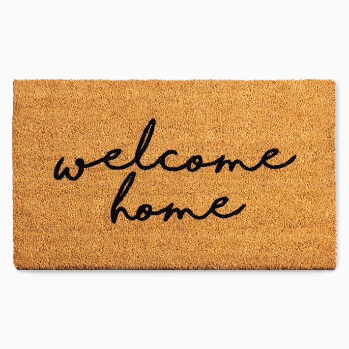 Nickel Designs Hand-Painted Doormat - Welcome Home