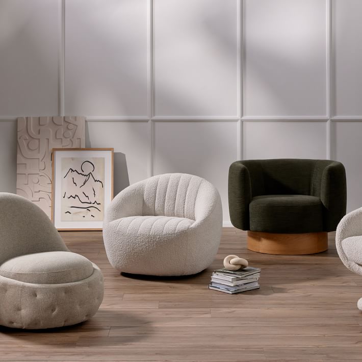 West elm round chair discount
