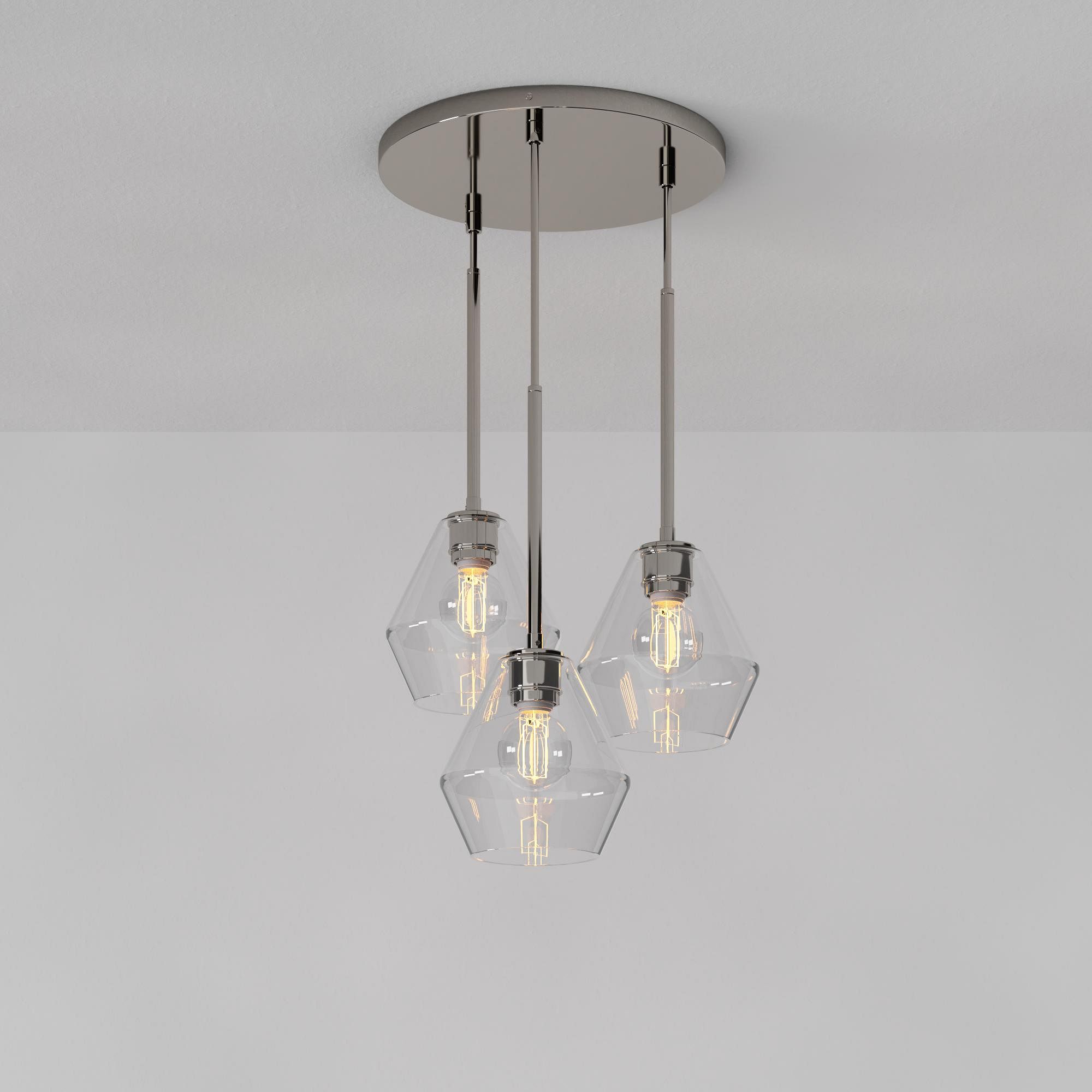 Sculptural -Light Geo Chandelier | West Elm