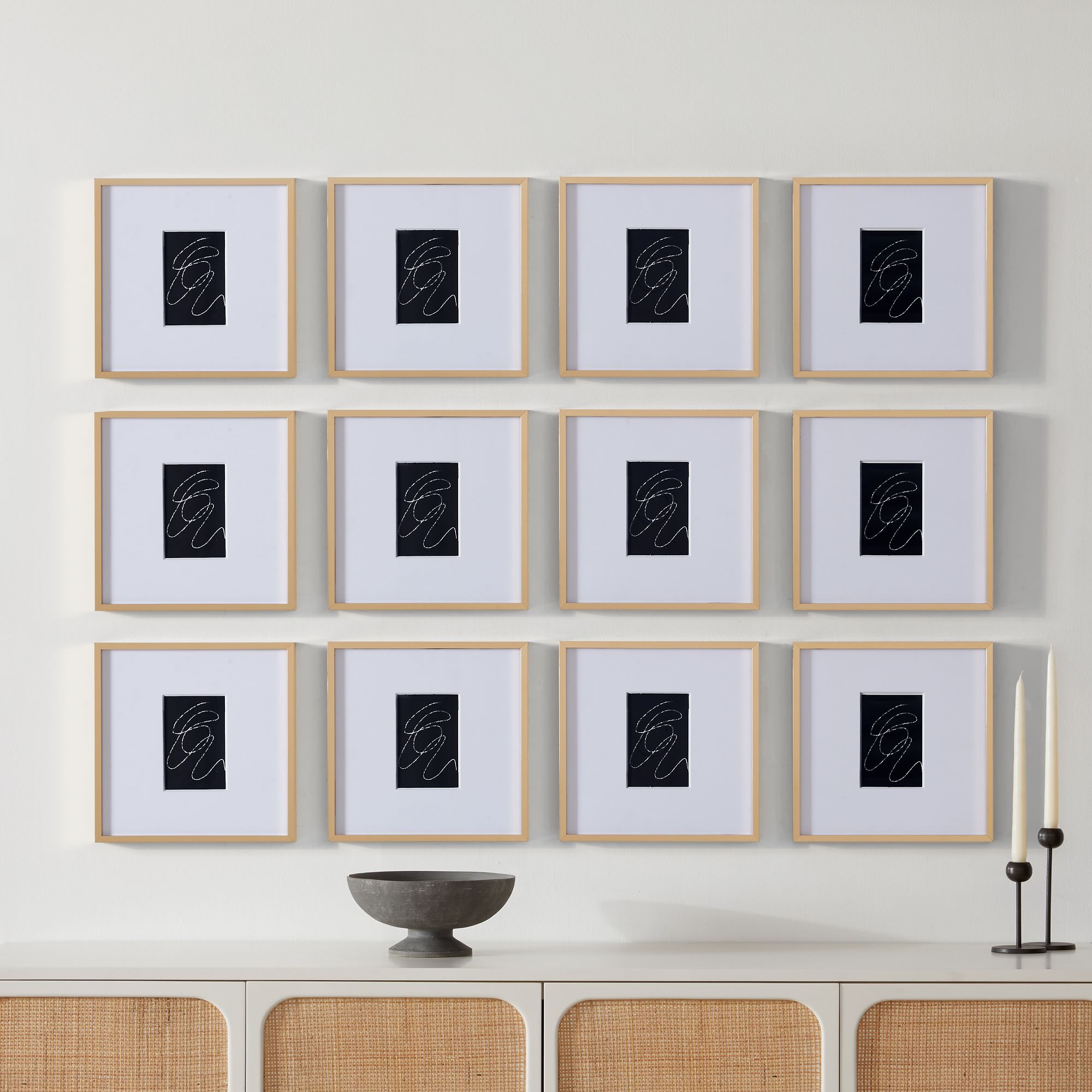 Multi-Mat Metal Gallery Frames