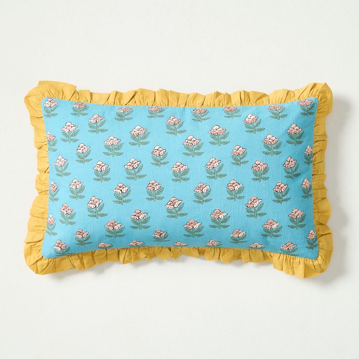RHODE Begonia Pillow Cover & Down Alternative Insert