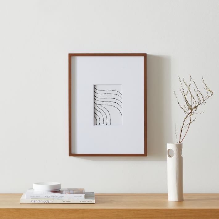 Multi-Mat Wood Gallery Frames - Walnut