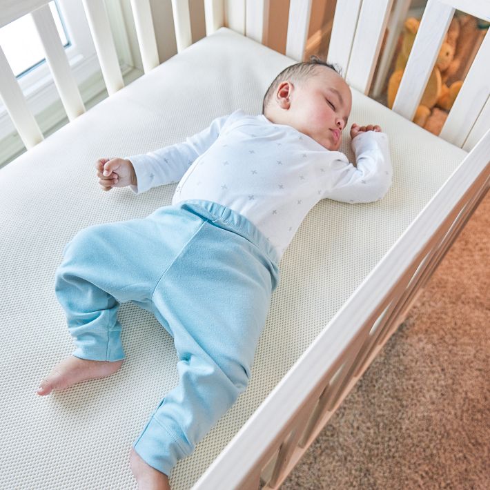 Breathable mini crib mattress on sale