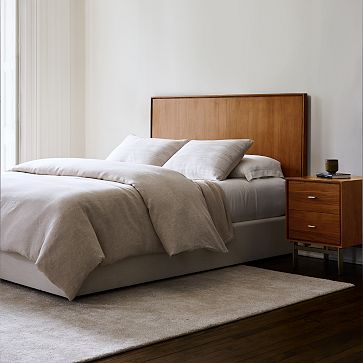Ericsson Wall Mounted King Headboard Panel Toffee West Elm