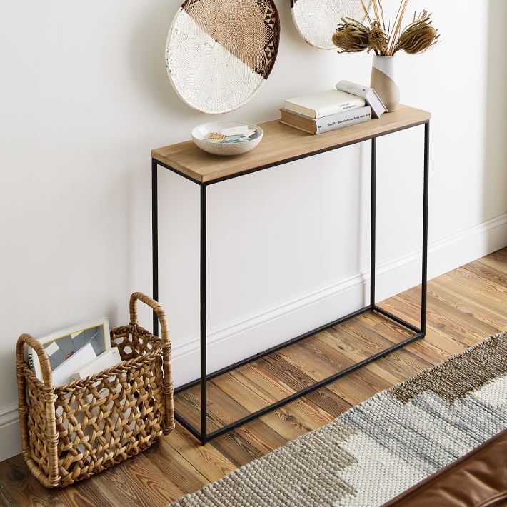 West elm console table discount