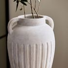 Grooved Ceramic Vases